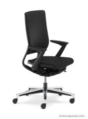 Fauteuil de travail Mer avec revêtement en tissu