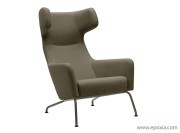 Fauteuil dossier haut Havana