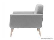 Fauteuil scandinave Scope
