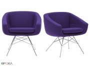 Fauteuils d'attente, fauteuils visiteur Aiko