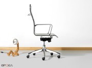 Fauteuil de direction Auckland, dossier haut, mécanique basculante