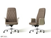Fauteuil de direction Artù, accoudoirs fixes
