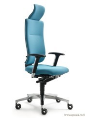 Fauteuil de direction Intouch tissu accoudoirs réglables