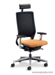 Fauteuil de bureau Mer Mesh dossier résille avec tétière