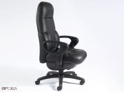 Fauteuil direction XXL en cuir Concorde