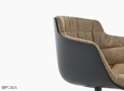 Détail sur la coque en polycarbonate, rembourrage intérieur