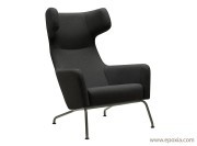 Fauteuil dossier haut Havana