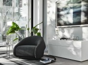 Fauteuil Up-Lift convertible en lit 1 personne, idéal pour un couchage occasionnel