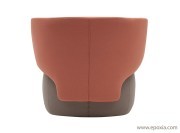 Fauteuil Basel bicolore Softline