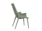 Fauteuil Lounge Ibiza, finition polypropylène Basic  Pickle