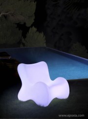 Fauteuil lumineux outdoor Doux