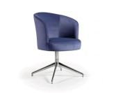 Fauteuil pivotant Mary METAL