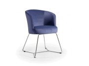 Fauteuil Mary METAL SLED