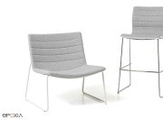Tabouret de bar Miss et fauteuil Miss Lounge
