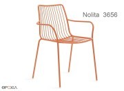 Fauteuil métal empilable Nolita 3656