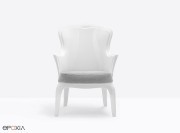Option placet d'assise rembourré pour fauteuil Pasha