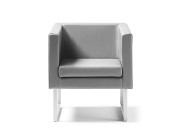 Fauteuil Punta pieds métal