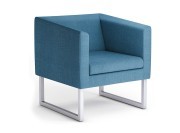 Fauteuil Punta pieds métal