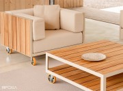 Fauteuil et table basse Vineyard
