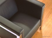 Tasso fauteuil en cuir