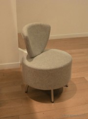 Fauteuil attente Bulle tissu