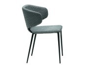 Chaise Wrap PQ, pieds acier