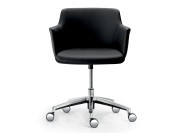 Fauteuil de réunion sur roulettes Cuore