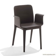 Fauteuil réunion en cuir ou simili-cuir Nenè modèle PR-SF