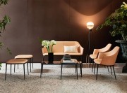 Salle d'attente élégante avec la collection de sièges Lea