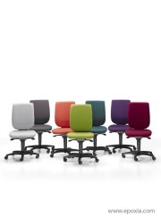 Fauteuils de bureau Tertio coloris au choix