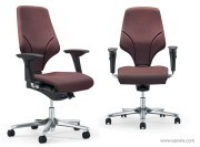 Fauteuils de travail Giroflex 64 en tissu