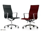 Fauteuils de bureau Una management cuir