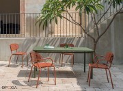 Chaise et fauteuils Mom, couleur rouge érable numéro26