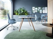 Fauteuil de bureau Ellie Pro, dossier haut, piètement 5 branches