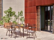 Fauteuils dining Angel, mobilier outdoor