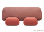 2 fauteuils avec dossier commun Halo