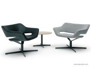 Fauteuils d'attente Hitch Mylius nombreux revêtements disponibles