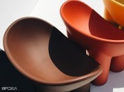 Fauteuils Roly Poly en polyéthylène, diponible en 6 couleurs