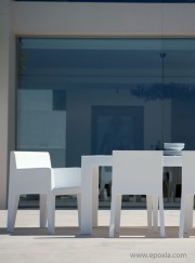 Fauteuils extérieur Jut blanc