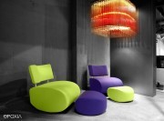 Fauteuils et repose-pieds Apollo