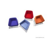 Fauteuils d'attente Mamy divers coloris