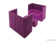Fauteuils modulaires Kuadra Top