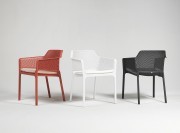 Fauteuil outdoor Net pour cafeteria, restaurant, terrasses