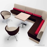 Fauteuils d'angle restauration Space
