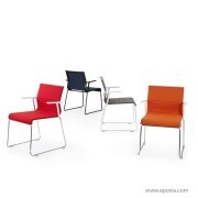 Fauteuils visiteur Stick couleur