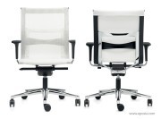 Fauteuils travail Una Plus résille blanche