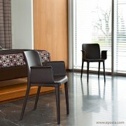 Fauteuils en cuir Nenè