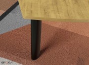 Table de réunion collection Fregate piètement noir