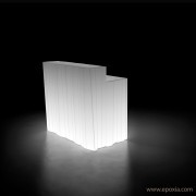 FROZEN bar  lumineux blanc outdoor 