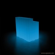 FROZEN bar  lumineux bleu outdoor 